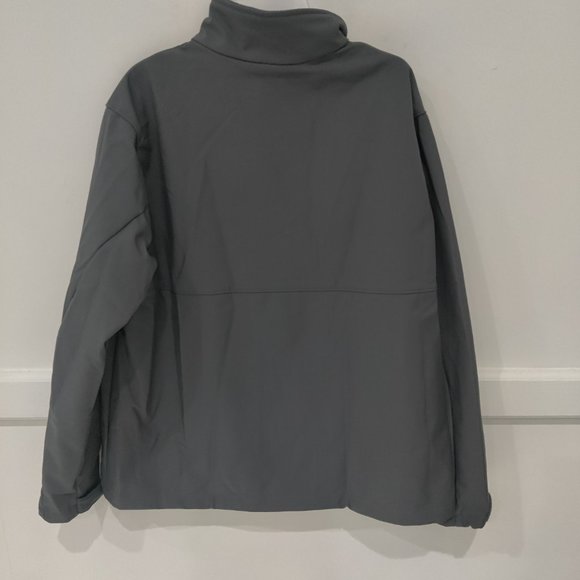 NWoT Columbia Men's Lightweight Full Zip Windbreaker Gray Size XL $120 BB403 - Picture 2 of 2